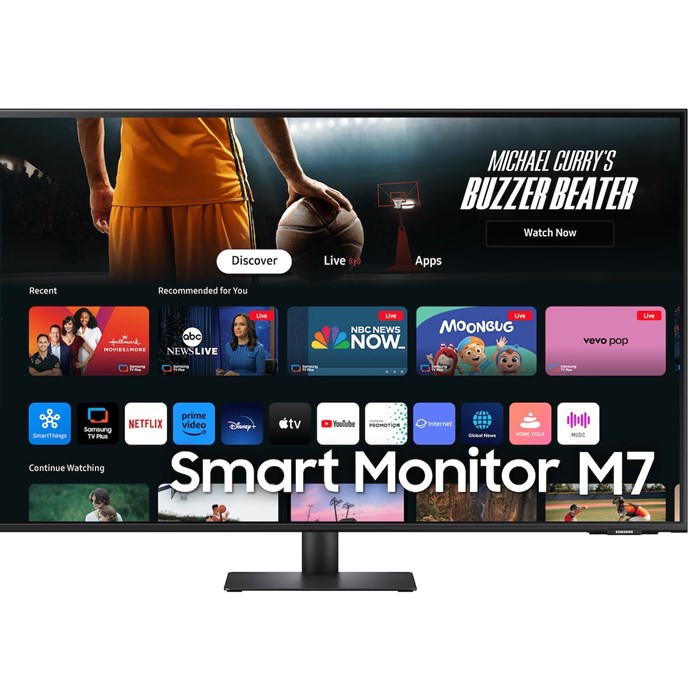 مانیتور هوشمند 43 اینچ سامسونگ سری M70D M7 مدل LS43DM702UNXGO (60هرتز)